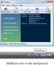 MailBase Email Archiver screenshot